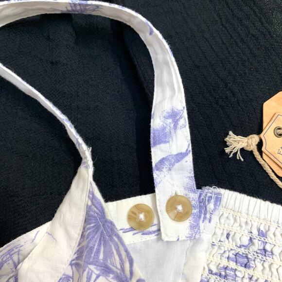 BOGO FREE! FAT FACE White/Blue Flamingo Pattern HEIDI Summer Sun Dress Sz 8 NWT - Picture 8 of 16